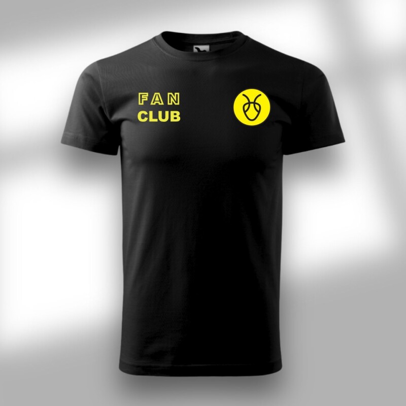 09 Tričko černé FAN