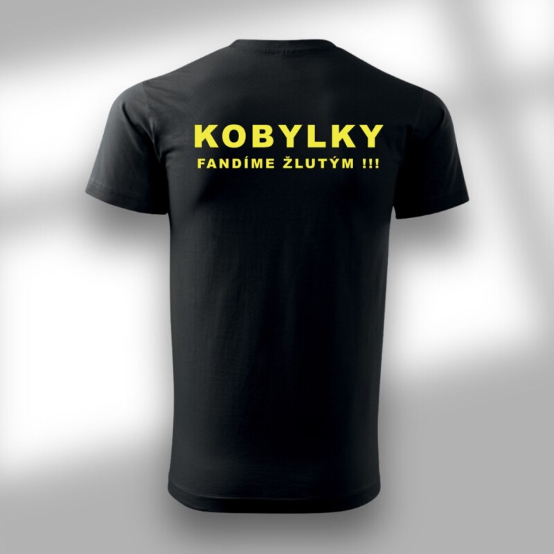 09 Tričko černé FAN